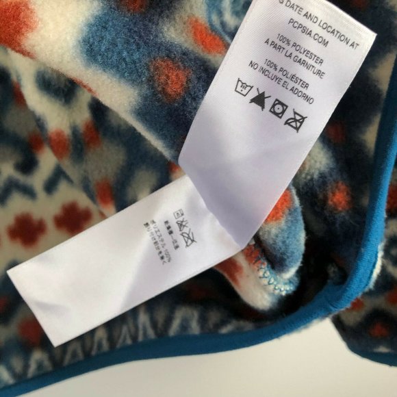 Patagonia Synchilla Snap T Fleece Pullover Cliff Underwater Blue Men's Size M - Picture 8 of 12